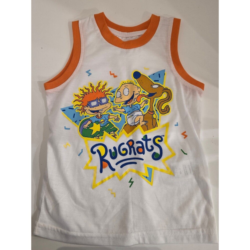 Nickelodeon Rugrats Toddler 3T Tank Top Shirt Tommy Chukie Spike